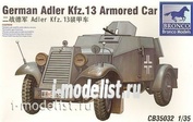 CB35032 Bronco 1/35 German Adler Kfz.13 Armored Car 