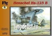 FLY72010 Fly 1/72 Henschel Hs - 123 B