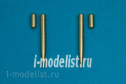 48AB09 RB Model 1/48 Metal trunks for 2 x 20mm Hispano cannons