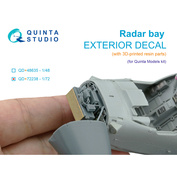 QD+72238 Quinta Studio 1/72 Радарный fromсек для K-52М (Quinta Models) (с 3D-печатными деталями)