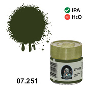 07.251 Jim Scale Alcohol paint color NATO Green, 10 ml.