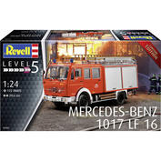 07655 Revell 1/24 Пожарный автомобиль Mercedes Benz 1017 LF16 