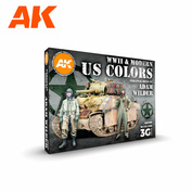 AK11763 AK Interactive Набор акриловых красок 