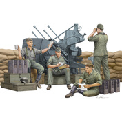 00432 Трубач 1/35 German Anti-Aircraft Gun Crew