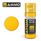 ATOM20020 Ammo Mig Акриловая краска ATOM COLOR Золотисто-желтый / Gold Yellow