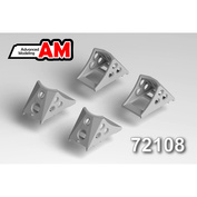 АМC72108 Advanced Modeling 1/72 Колодки под колеса шасси «средние» (6 шт.)