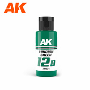 AK1524 AK Interactive Краска Dual Exo 12B - Виридианово-зеленый, 60 мл