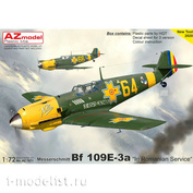 AZ7671 AZModel 1/72 Истребитель BF 109E-3a „In Romanian Service“