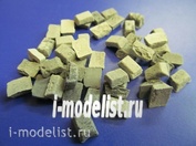 35008 DasModel 1/35 Брусчатка дорожная 750шт.