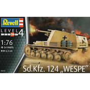 03215 Revell 1/76 Самоходная гаубица Sd.Kfz. 124 Wespe