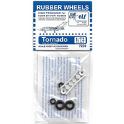 7239 Elf 1/72 rubber Wheels for Tornado Panavia