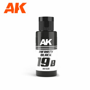 AK1538 AK Interactive Краска Dual Exo 19B - Инфинити черный, 60 мл