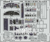 49904 Eduard photo etched parts for 1/48 He 111H-6 interior nose