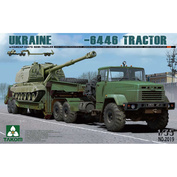 2019 Takom 1/35 Ukraine KrAZ-6446 Tractor with ChMZAP-5247G Semi-Trailer 