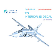 QDS-72116 Quinta Studio 1/72 3D Декаль интерьера кабины С-24М (Zvezda) (малая версия)