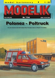 MD7/04 Modelik 1/25 POLONEZ-POLTRUCK