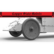 A35-067 Copper State Models 1/35 Передние колёса с протектором «елочкой» Treugolnik «Elka»