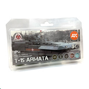 AK4302 AK Interactive Набор акриловых красок для T-15 ARMATA
