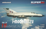4434 Edward 1/144 MF / MiG-21 in the Czechoslovak air force Dual Combo
