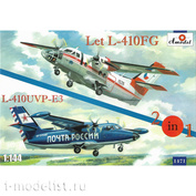 1471 Amodel 1/144 Самолет L-410FG&L-410UVP-E3 (две модели в коробке)