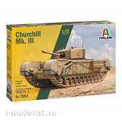 7083 Italeri 1/72 Танк Churchill Mk. III
