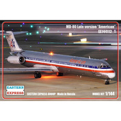 144112-1 Восточный экспресс 1/144 Авиалайнер MD-80 поздний American (Limited Edision)