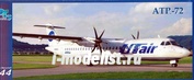 14417 PasModels 1/144 Самолет ATR-72 Utair/Utair Ukraine (смола)