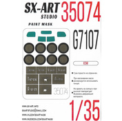 35074 SX-Art 1/35 Paint Mask for G7107 (ICM)