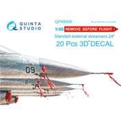 QP48006 Quinta Studio 1/48 Warning pennants 