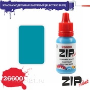 26600 ZIPmaket Краска модельная акриловая ЛАЗУРНЫЙ (ELECTRIC BLUE)