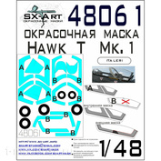 48061 SX-Art 1/48 Окрасочная маска Hawk T Mk.1 (Italeri)