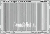 00036 Eduard  Фототравление для Stripes 0.2 to 1 mm