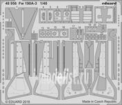 48956 Eduard 1/48 photo etched parts for model Fw 190A-3