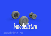 632136 Eduard 1/32 Дополнение к модели F/ A-18E колёса