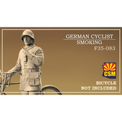 F35-083 Copper State Models 1/32 Курящий немецкий велосипедист
