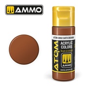 ATOM20052 Ammo Mig Акриловая краска ATOM COLOR Землянисто-коричневая / Earth Brown