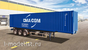 3951 Italeri 1/24 40' Container trailer