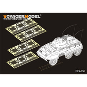 PEA336 Voyager Model 1/35 Цепи для шин для M8/M20 (для TAMIYA 35228 35234/ITALERI 6364)