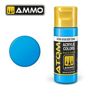 ATOM20109 Ammo Mig Акриловая краска ATOM COLOR Глубокий голубой / Deep Cyan