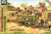 Ap004 Waterloo 1/72 Folgore Division Light Artillery 1942