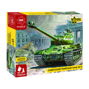 55003х Zvezda Пазл Советский тяжёлый танк ИС-2 (5011)