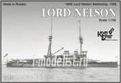 KB70451 Комбриг 1/700 HMS Lord Nelson Battleship, 1908                                                                               