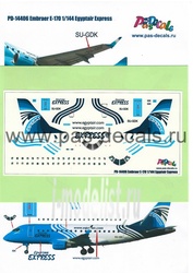 170-01 PasDecals 1/144 Декаль на Embraer 170 EGYPT Air