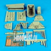 2069 Aires 1/32 add-on Kit Me 262A Schwalbe cockpit & wheel bay