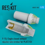 RSU72-0100 RESKIT 1/72 Закрытые сопла для F-15J Eagle (PLATZ)
