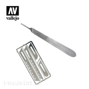 T06001 Vallejo Scalpel Set + 4 saw tips Vallejo