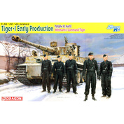6730 Dragon 1/35 Командирский ранний Pz.Kpfw. VI Ausf. E Sd.Kfz. 181 Tiger I Михаэля Виттмана (Smart KIt)