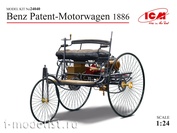 24040 ICM 1/24 Car, 1886 Benz.