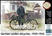 35171 MasterBox 1/35 Немецкий солдат-велосипедист, 1939-1942