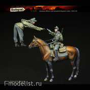 S-3181 Stalingrad 1/35 German officer and mounted dispatch rider, 1943-44
